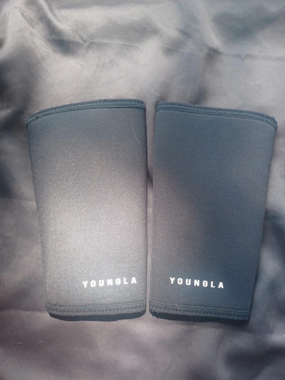 YoungLA Black Knee Sleeves